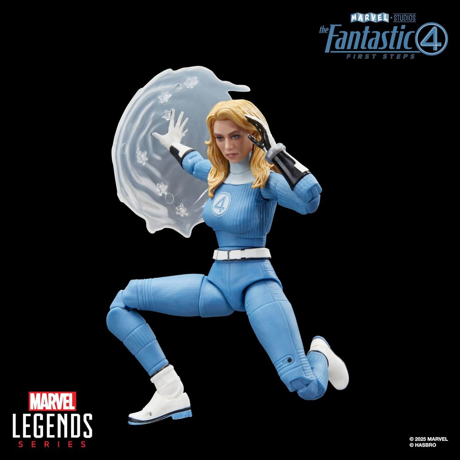 Marvel Legends Series Marvel'S Invisible Woman, the Fantastic Four: First Steps Sue Storm Movie Collectible 6 Inch Action Figure Toy image number 1