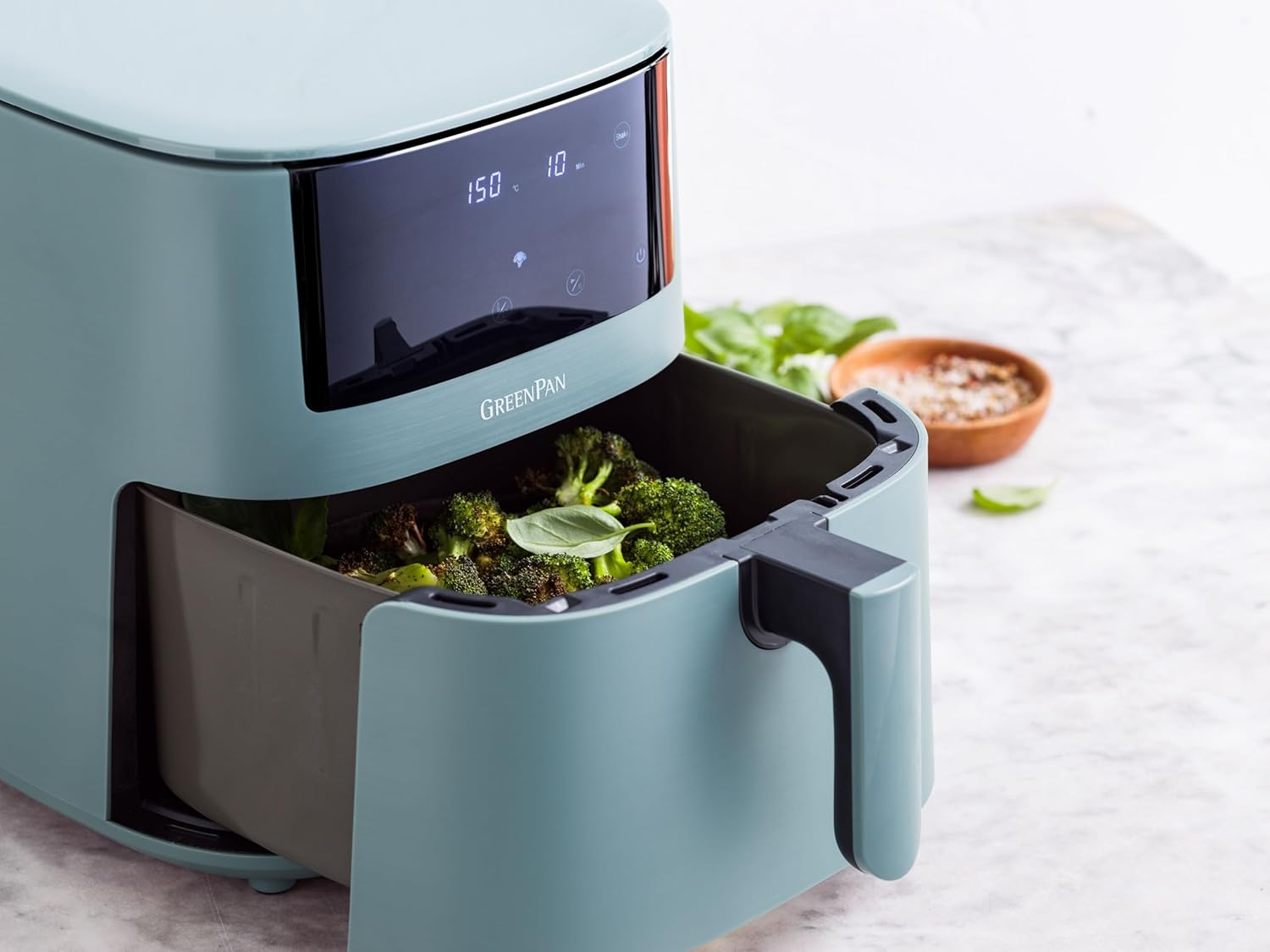Greenpan Bistro XXL Coloured Air Fryer - Smokey Sky Blue