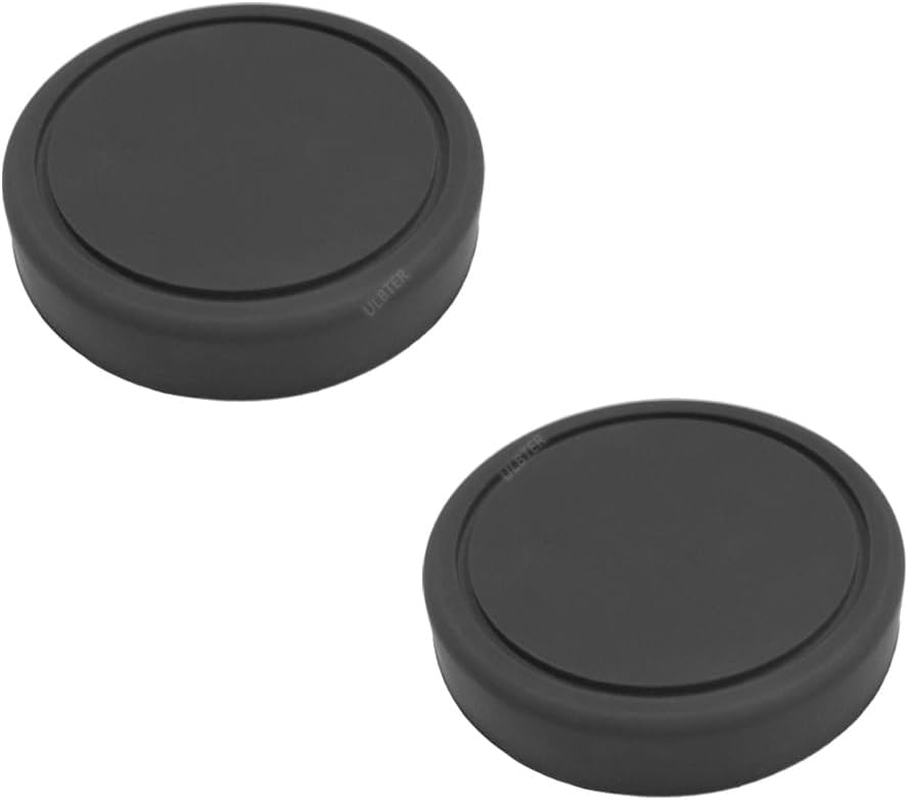 [2 Pieces] Rubber Lens Cover Cap for Fujifilm Instax Mini EVO Fuji Instant Camera, ULBTER Lens Cap Accessory image number 4