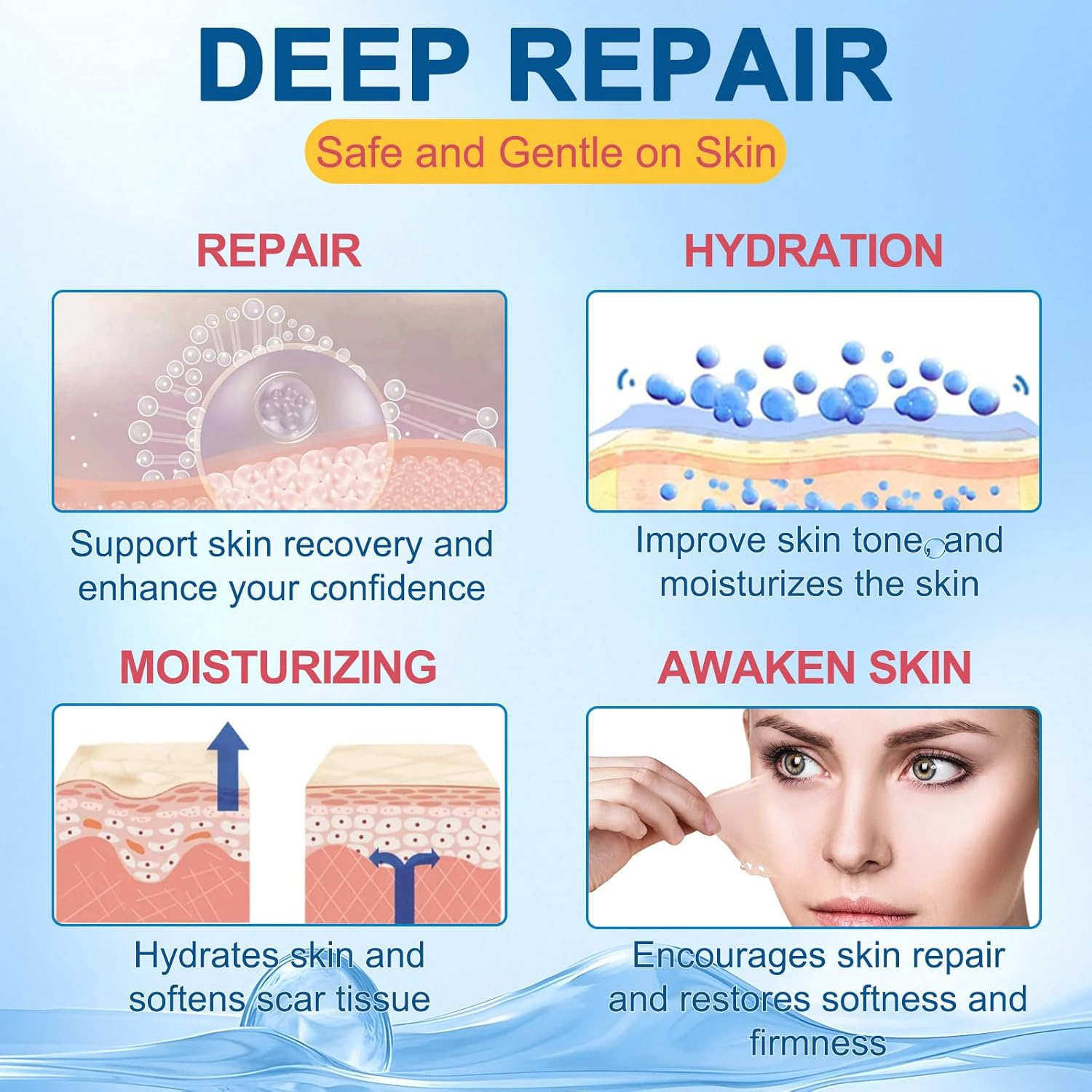 Scar Butter Stick 20G | with Vitamin E, Cocoa Butter & Coconut Oil | Moisturizing Balm for Face & Body | Helps Support Smooth & Nourished Skin