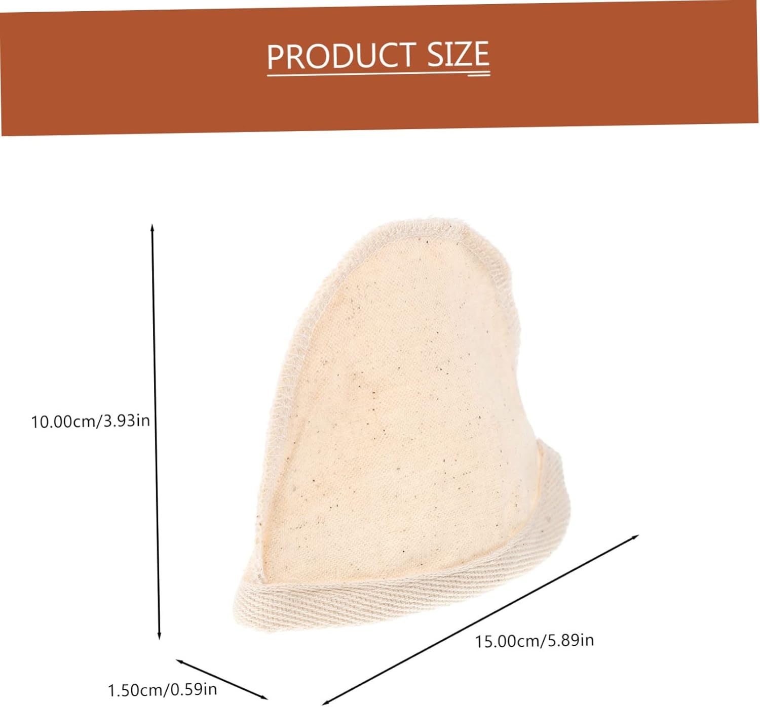 Amosfun 2Pcs Cotton Filter Bag Coffee Filter Bag Reusable Filter Bag Tea Filter Bag Cotton Filter Pouch image number 6