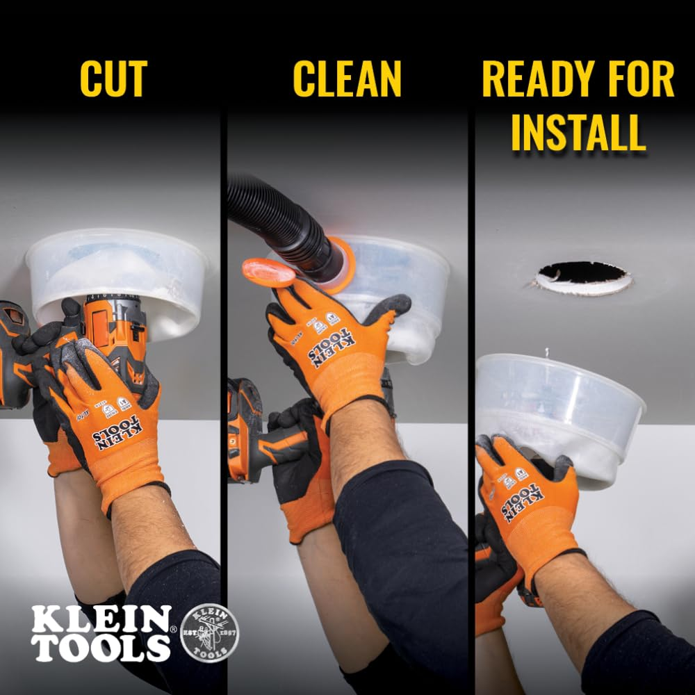 KLEIN TOOLS Collapsible Hole Saw DUST Bowl image number 3