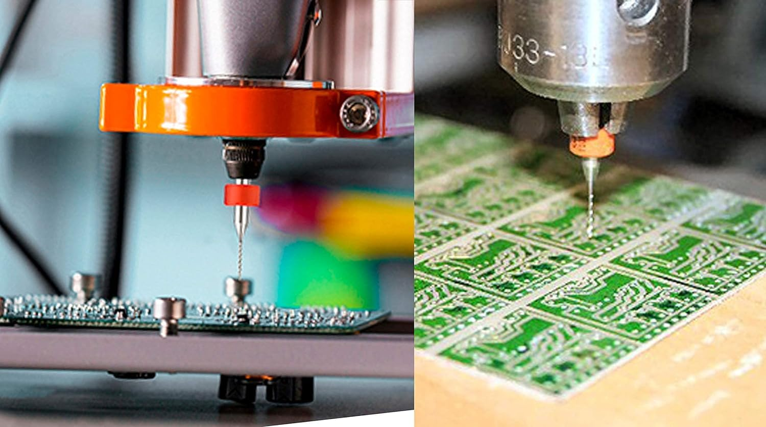 KEWAYO 10Pcs PCB Drill Bits Set Spiral Flute Carbide 0.3Mm-1.2Mm Micro Drill Bits 1/8" Shank for Print Circuit Board Stone Dremel Jewelry CNC Punching Engraving image number 3