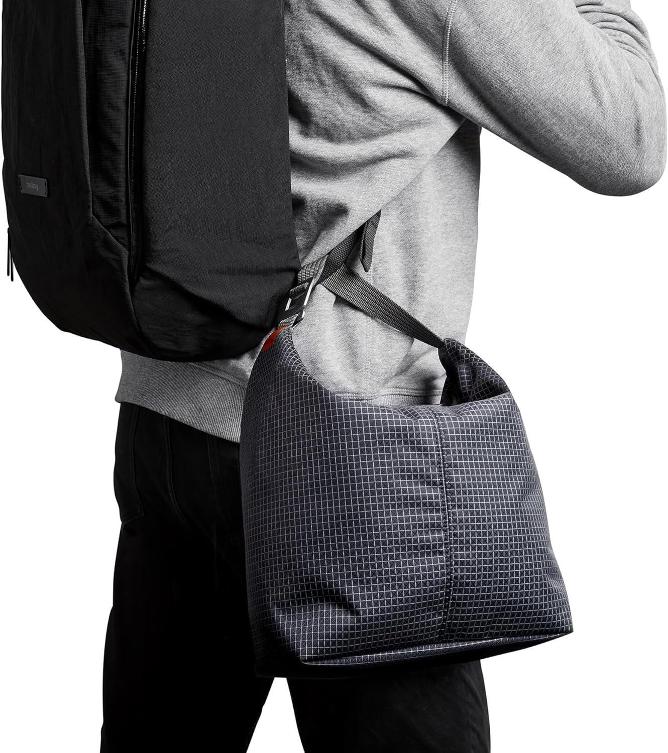 Bellroy Lite Cooler Caddy (10 Liter Insulated Soft Cooler Bag with Waterproof Lining, Built-In Bottle Opener, Folds Away Flat When Empty) - Arcadegray image number 3