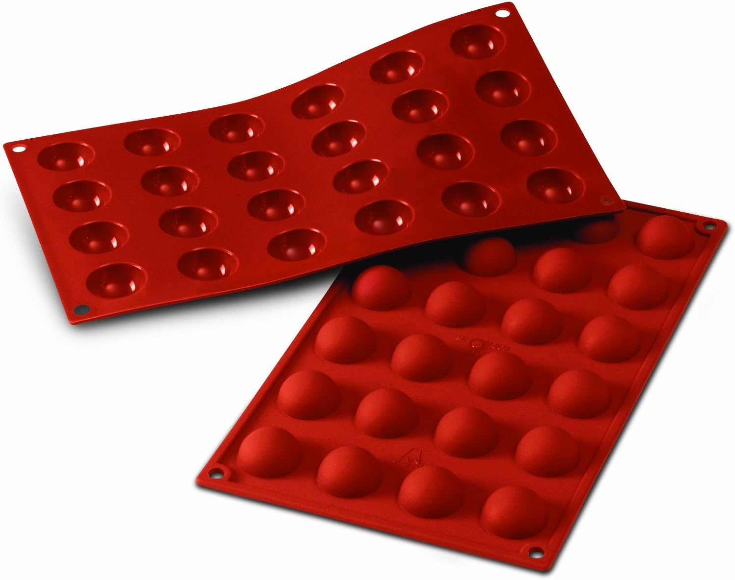 Silikomart Silicone Classic Collection Mold Shapes, Semi-Sphere, Medium image number 3