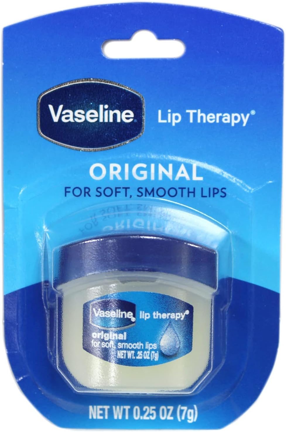 Vaseline Lip Therapy Original, .25 Oz (Pack of 3) image number 2