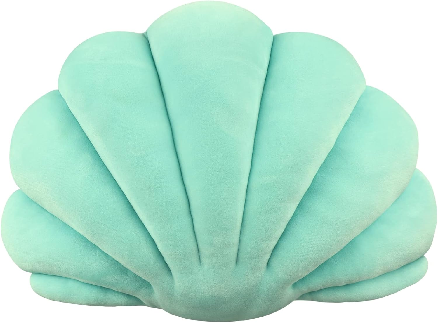 Yi-Gog Sea Princess Seashell Decorative Pillow,1 Cotton Linen Throw Pillowcases Sea Ocean Theme Seashell Conch Decorative Pillowslip Home Office Decor Seashell Shaped Throw Pillow (Medium Pink)