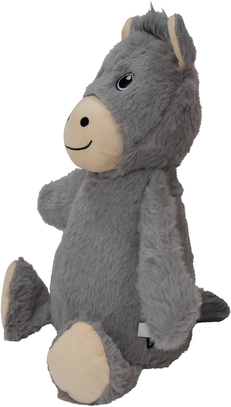 JACK and VANILLA, Soft Toy Donkey with Squeeker for Dogs and Cats, Soft and Durable Fabric, Stimulates Play, Easy to Clean, Size 18 Cm, Multi-Colour image number 1