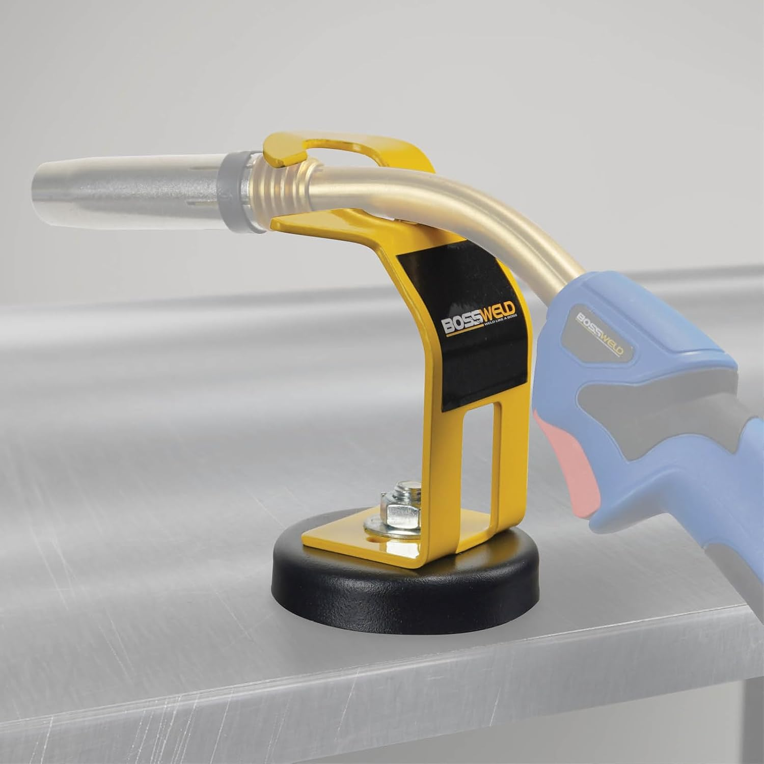 BOSSWELD Welding Magnetic Torch Gun Holder, Mig Tig Magnet, Stand Nozzle Support image number 2