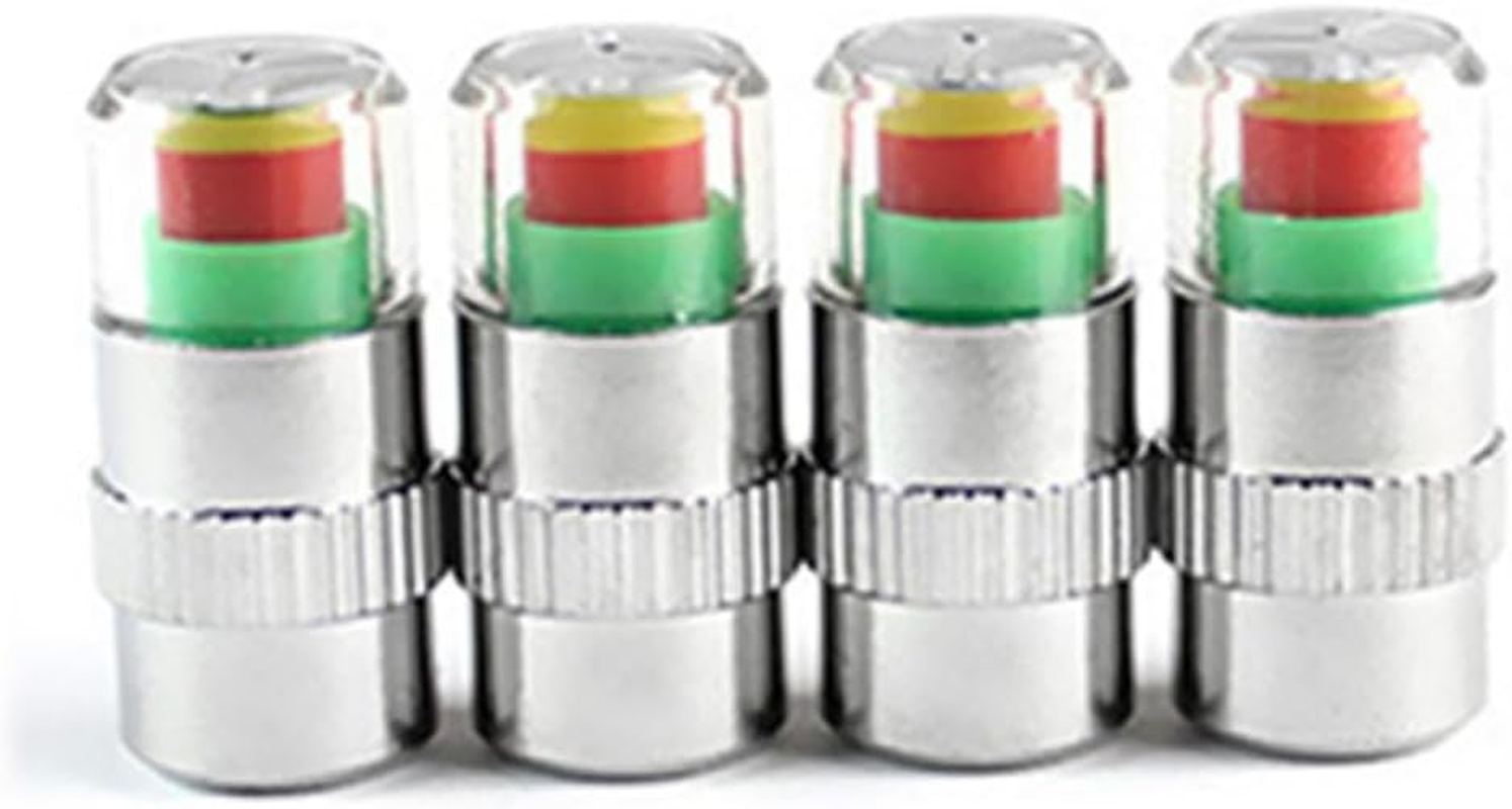 ULTECHNOVO 12Pcs Car Tyre Pressure Monitor Dust Cap Sensor Pressure Warning Caps for Vehicle Tire Monitoring System in Automotive Tyres Wheels image number 6