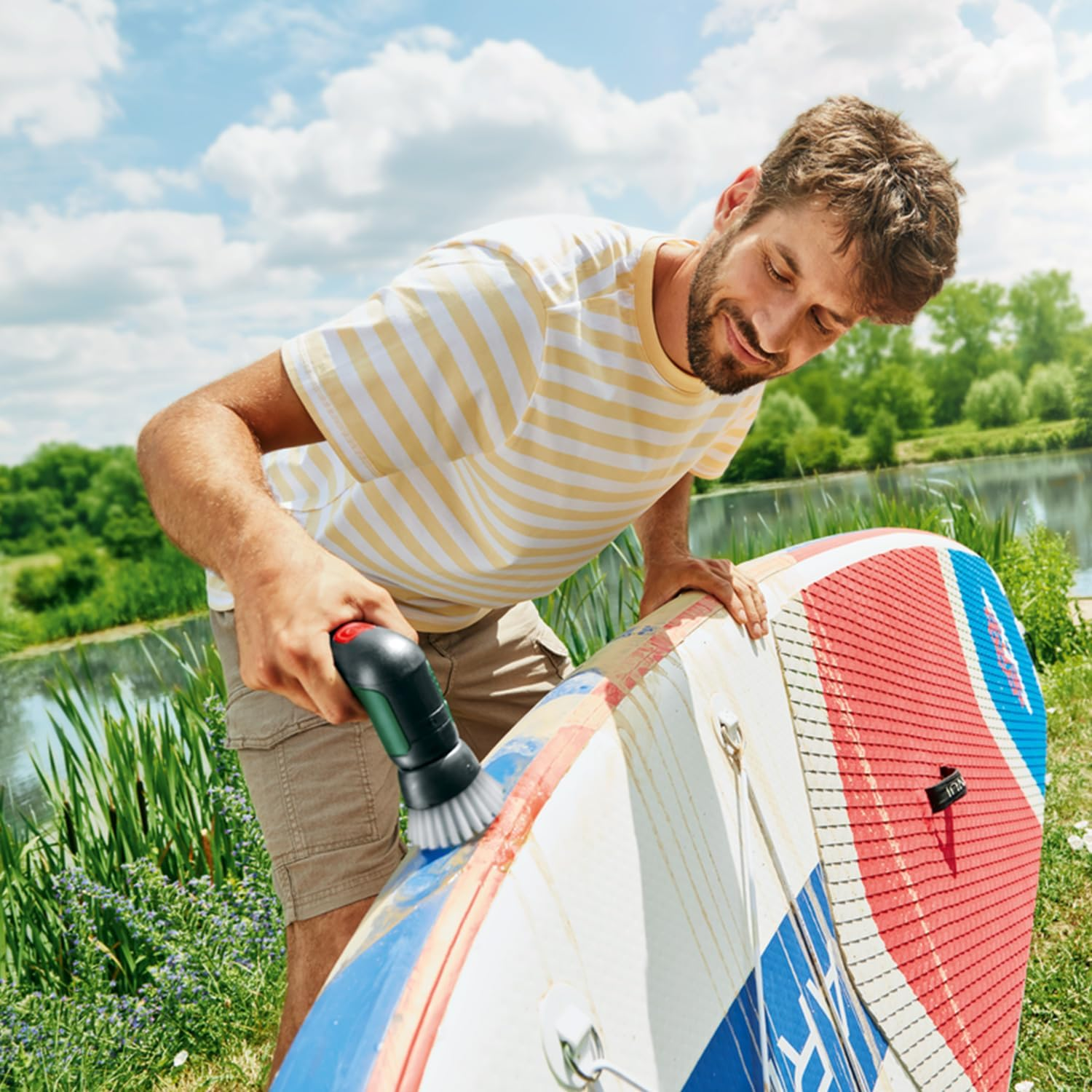 Bosch Home & Garden Universalbrush - Soft Brush X 1 (Pack of 2) image number 2