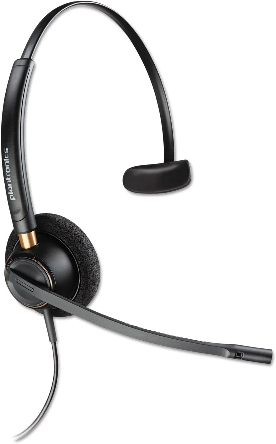 Plantronics HW510 Encorepro Noise Cancelling over Head Monaural Headset
