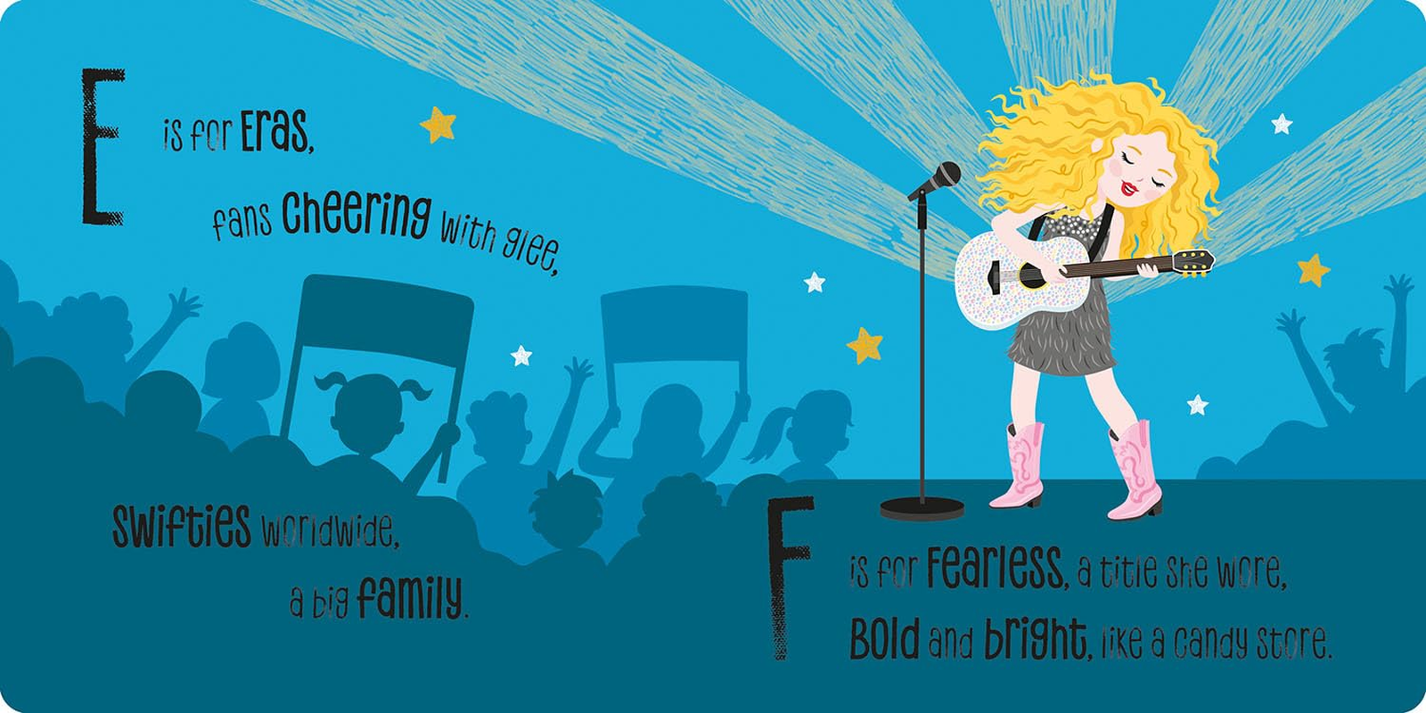 Lullaby Legends: ABC of Taylor Swift: a Rhyming Lullaby image number 6