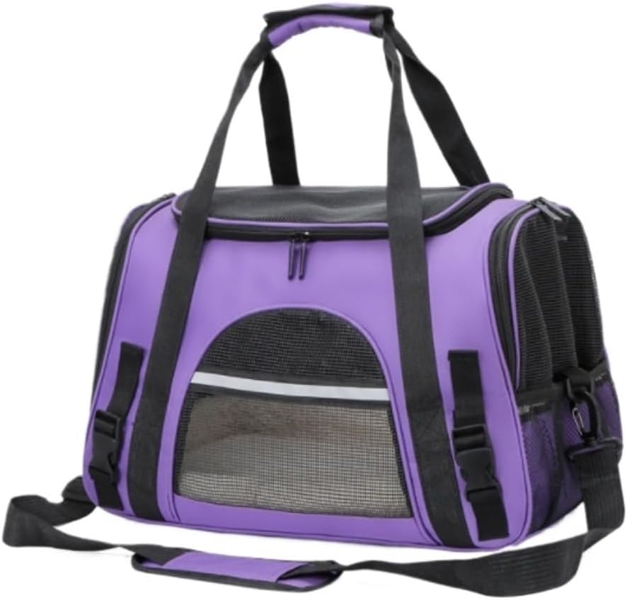 Cat Carrier Pet Carrier Small Dog Carrier Pet Bag Outdoor Cat Small Dog Backpack Tool Travel Carry on Backpack for Travel Dog Carrier Bag Cat Bag Pet Carrier Bag (Color : D, Size : 43 * 25 * 28Cm)