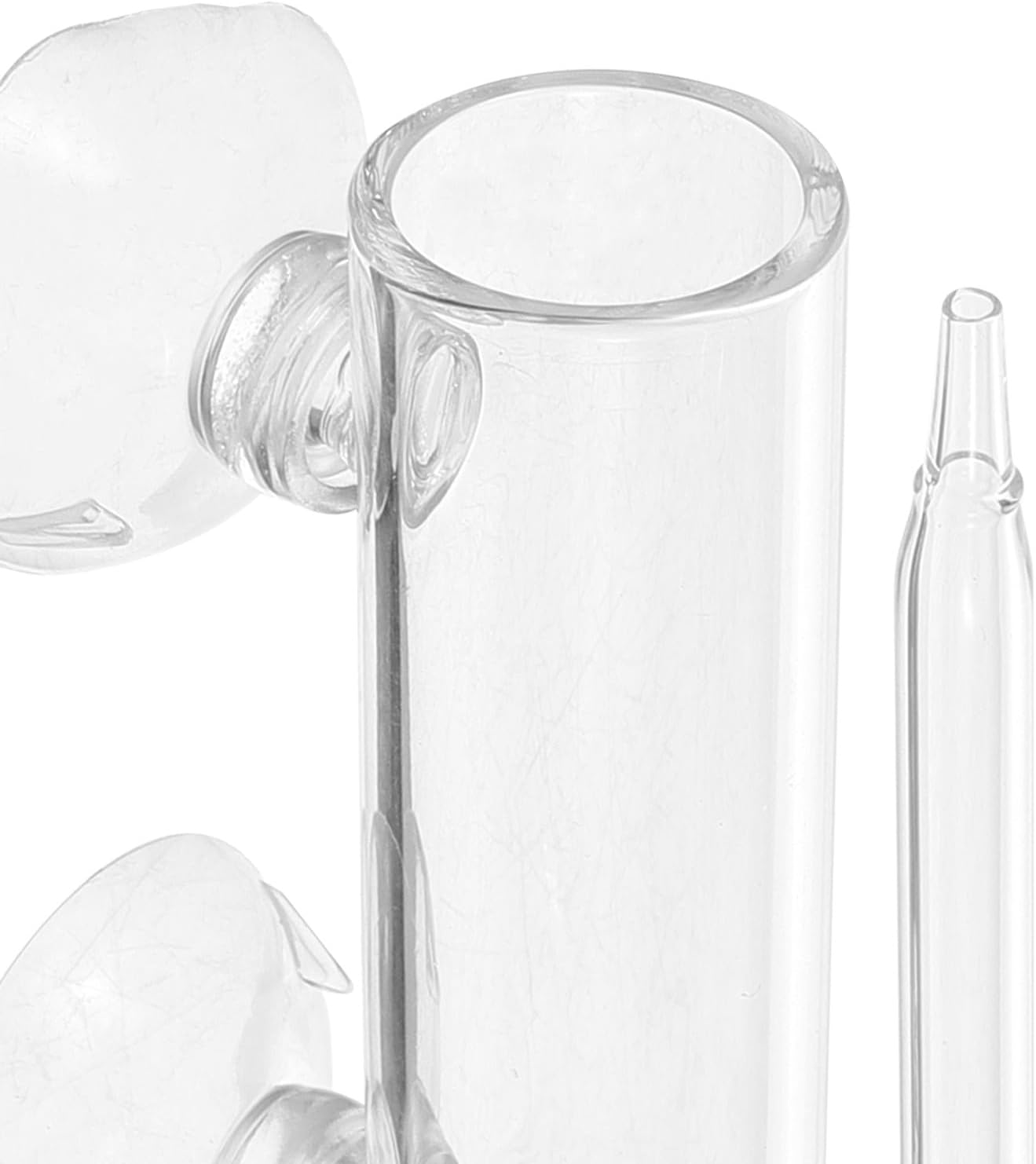 GLEAVI Fish Tank Shrimp Egg Incubator with Suction Cup, Glass Breeding Box for Aquarium Fish Rearing, Artemia Hatchery Container Suitable for Aquatic Pets and Shrimp Breeding image number 1