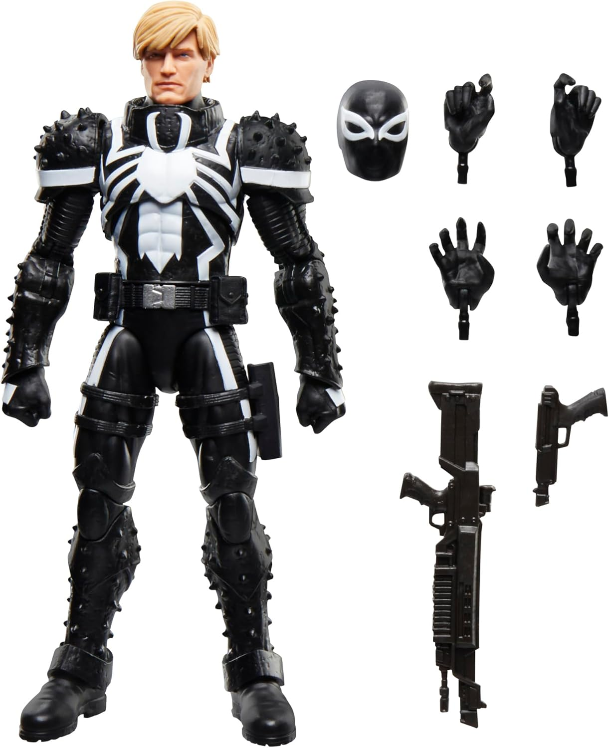 Marvel Legends Series Agent Venom (Flash Thompson), Retro Comics Collectible 6-Inch Scale Action Figure image number 2