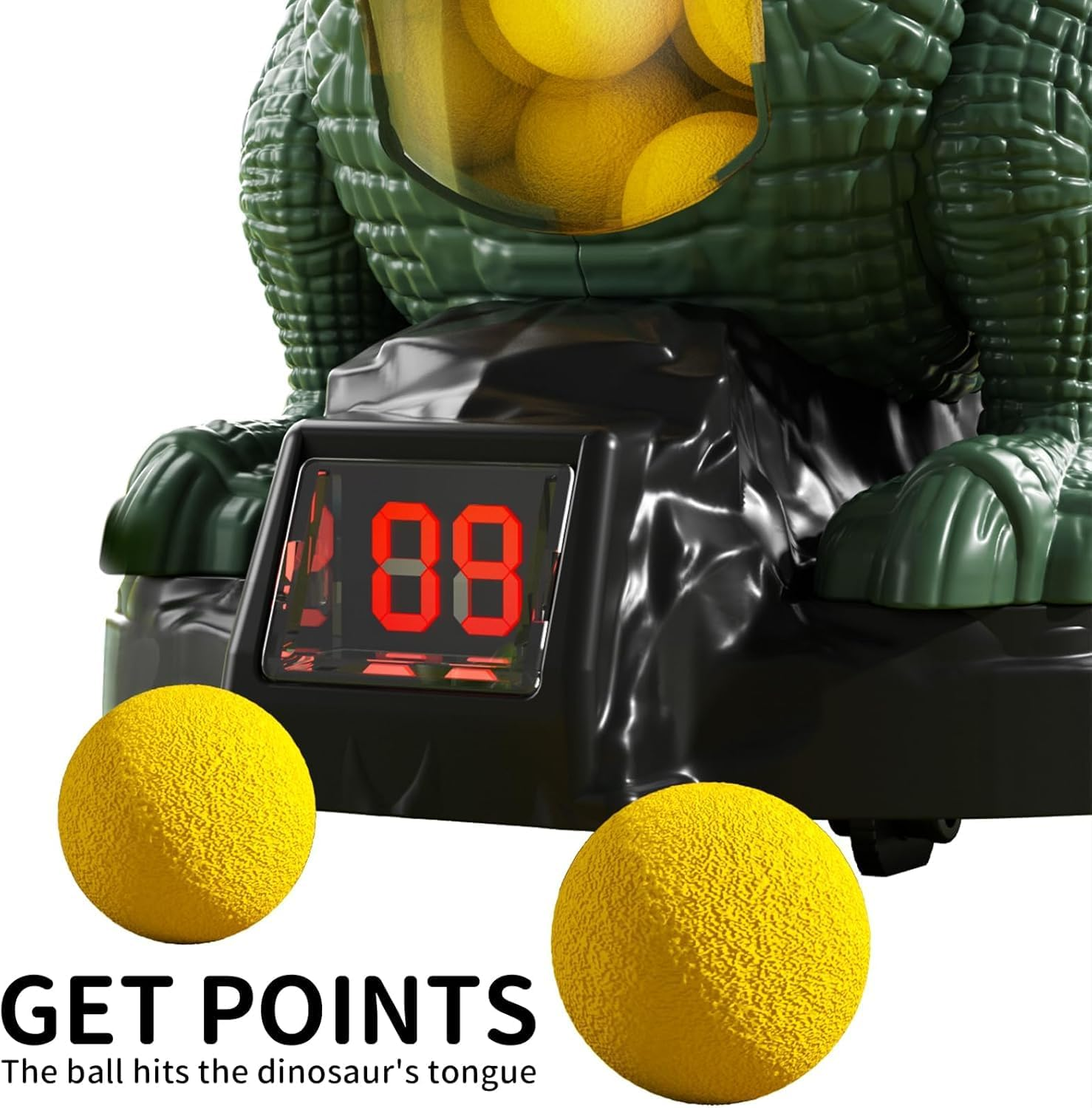 MSKOLER Movable Dinosaur Shooting Toys for Kids 3 4 5 6 7+ Years, Tyrannosaurus Shooting Game with Water Mist Spray and Pterosaur Air Pump Foam Shooting Toys (Navy) image number 4