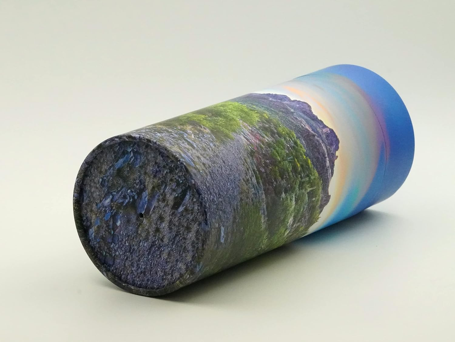 Casket Depot Saguaro Trail Adult Size Memorial Collection Scattering Tube, Biodegradable Urn for Scattering Ashes, Eco Urn (Large Adult 250 Cubic Inches) image number 1