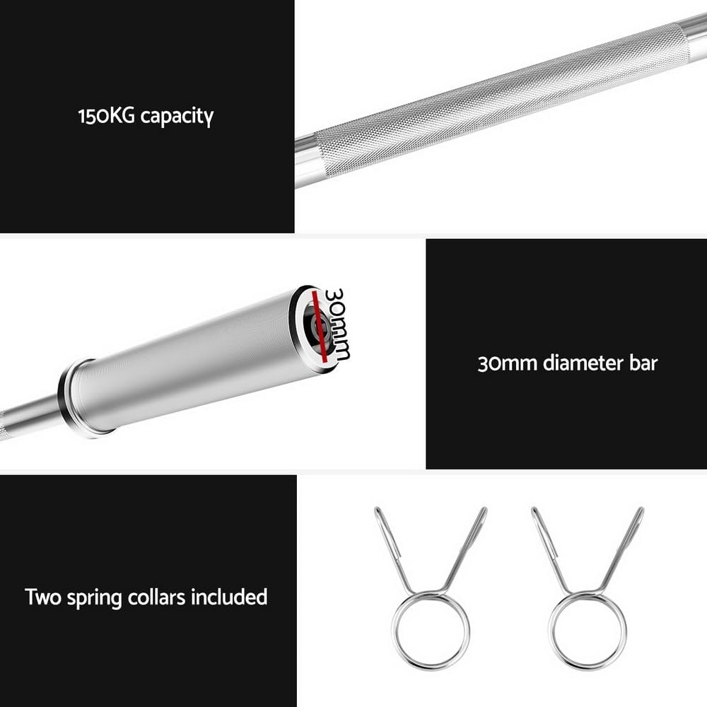 Everfit Barbell Bar Weights Lifting Dumbbells Olympic Training Bar Gym Fitness image number 6