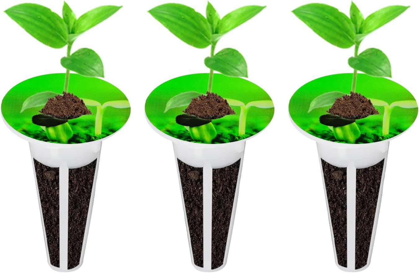 KINBOM 120Pcs Plant Grow Stickers, Grow Baskets Labels Hydroponic Plant Label for Seedlings Garden Pods Plant Labels for Labeling Plants and Understanding Plant Growth image number 2