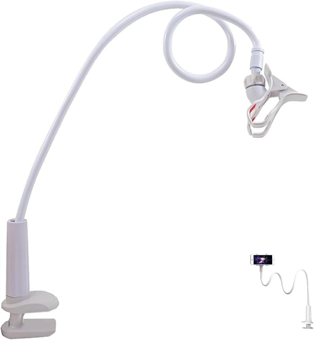 RJDJDLXM Hose Lifter and Hose Support, Hose Holder Hanger to Prevent Hoses Leakage & Tangling, Flexible to Fit in Any Room, Adjustable and Robust,Multi-Functional Hose Bracket/Mobile Phone Stand image number 1