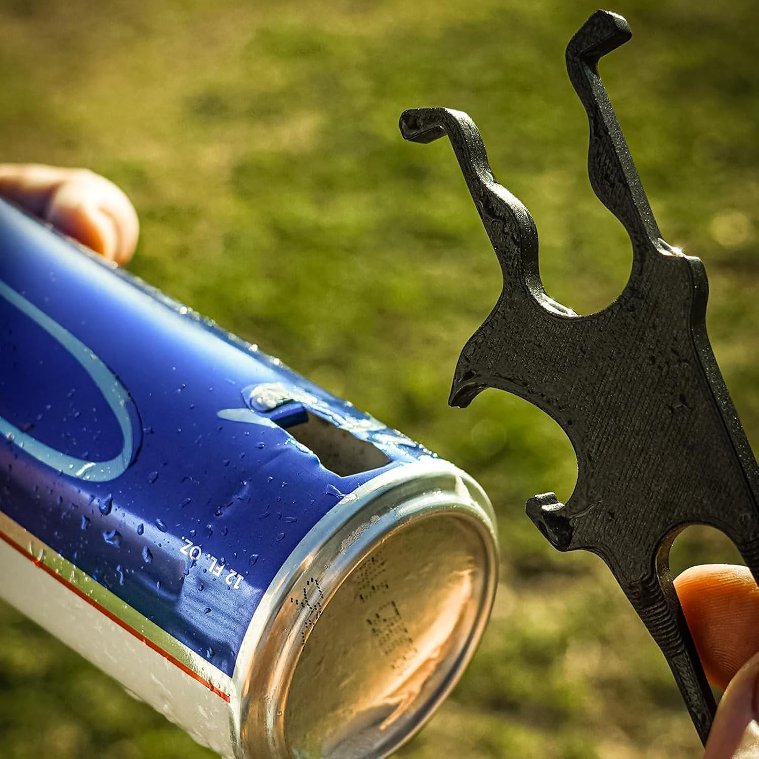 3-In-1 Golf Multi-Tool - Magnetic Cigar Holder for Golf Cart, Cigar Clamp, Beer Shotgun, Divot Tool and Ball Marker, Golf Cart Accessories for Men, Gimme Golf Tool image number 2