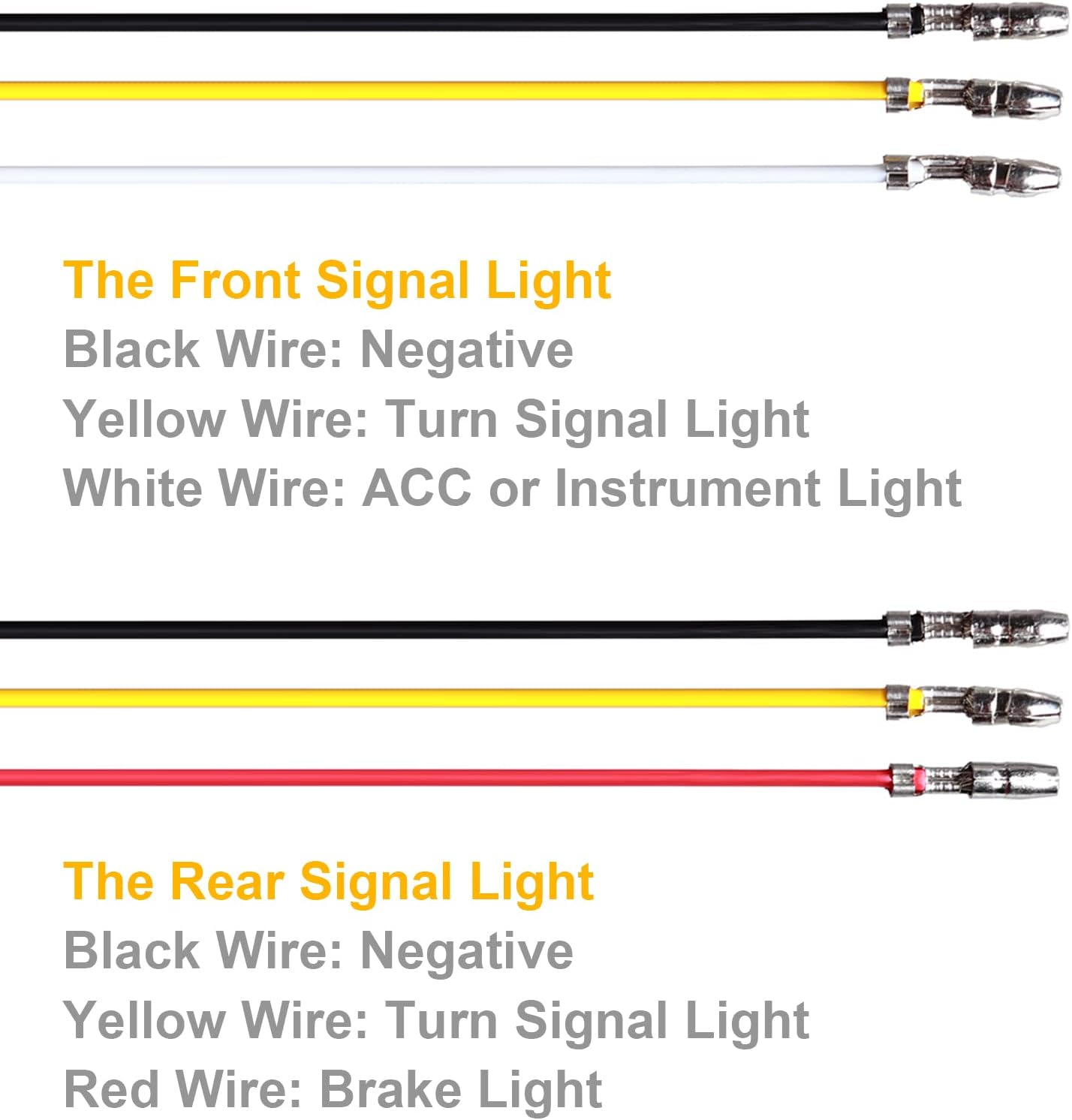 Kinstecks 4PCS Motorcycle Indicators Flowing Turn Signal Lights Motorbike Turning Indicators Daytime Running Lights Brake Lights 12V 16LED for Motorcycle Motorbike