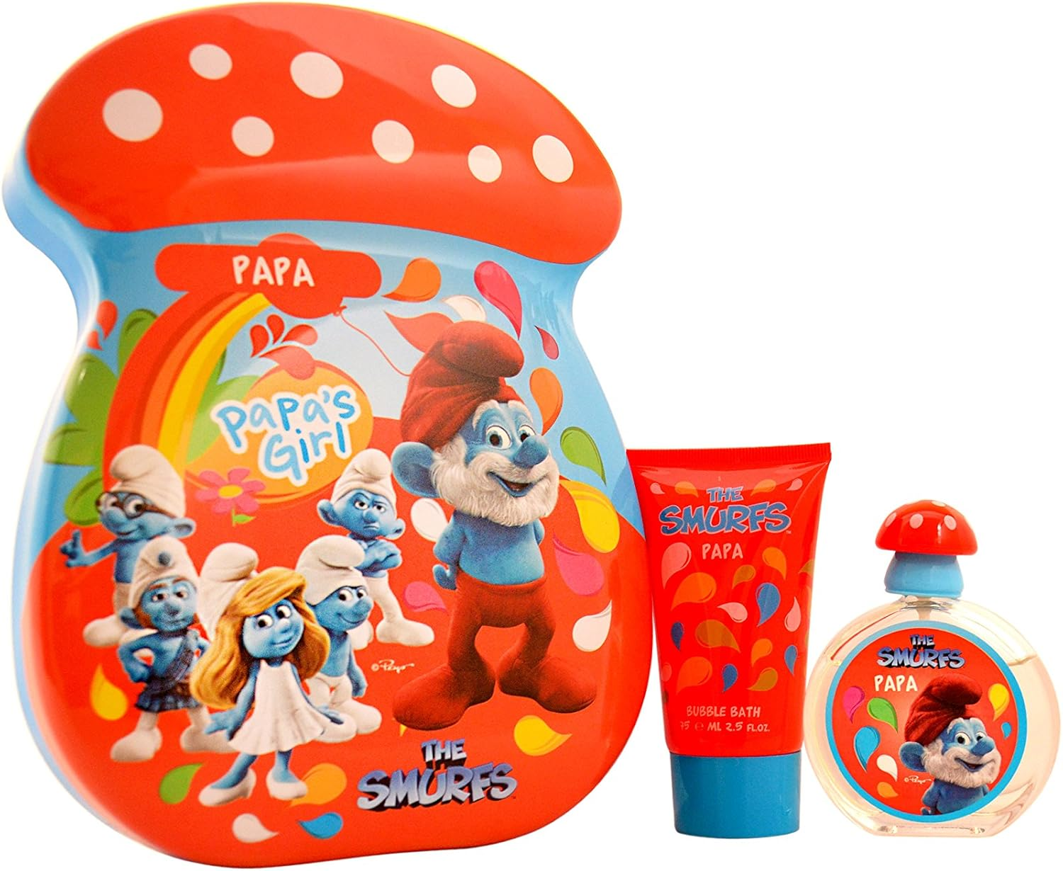 THE SMURFS Papa Smurf 50Ml + 75Ml Shower Gel, 125 Ml