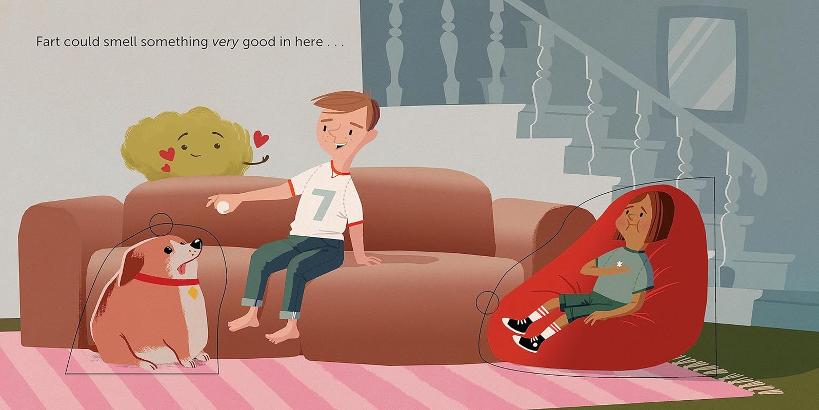 Fart'S Favourite Smells: No One Likes a Fart Lift-The-Flap Book image number 1