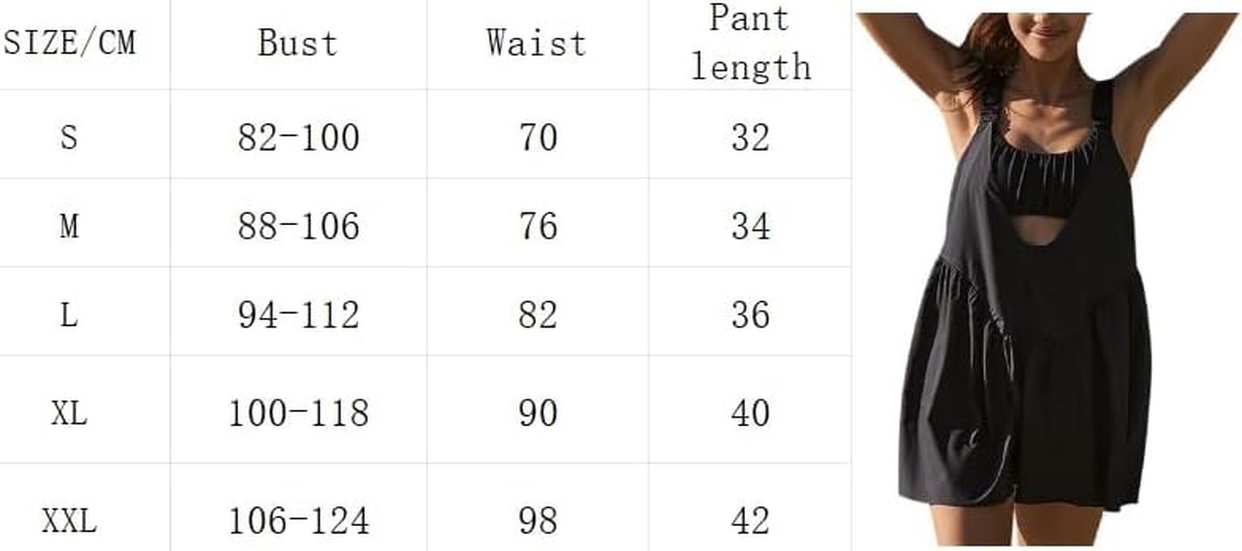 Women Tennis Workout Mini Dress with Built in Bra and Shorts Set Summer Cut Out Sleeveless Athletic Golf Dress image number 4