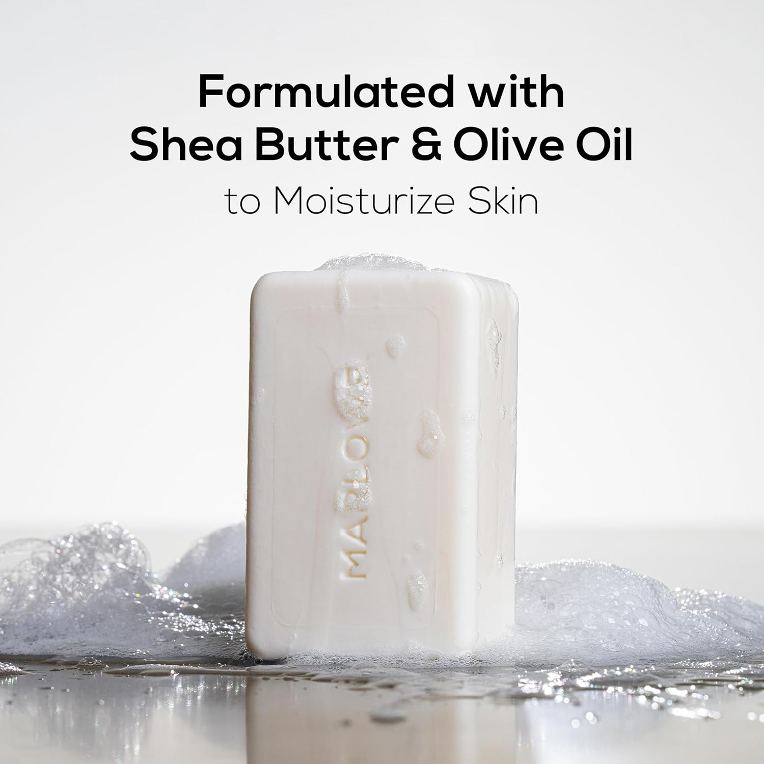 MARLOWE. No. 105 Body Moisturising Soap for Men 210Ml Made with Shea Butter & Natural Ingredients for Gentle Cleansing Rich & Creamy Lather Awesome Scent image number 4