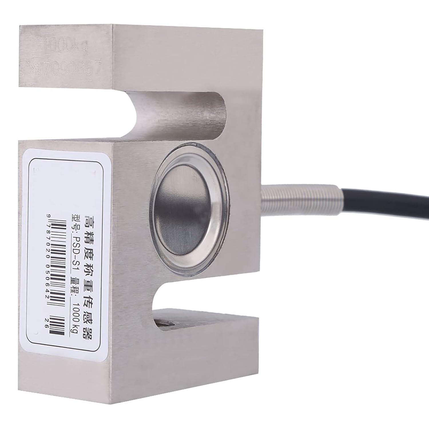 High Accuracy Metal Load Load Sensor, Weight Sensor Cell 1000Kg Acceleration Cell Scale Weighting 1000Kg 2204Lb High Accuracy Weighing image number 5