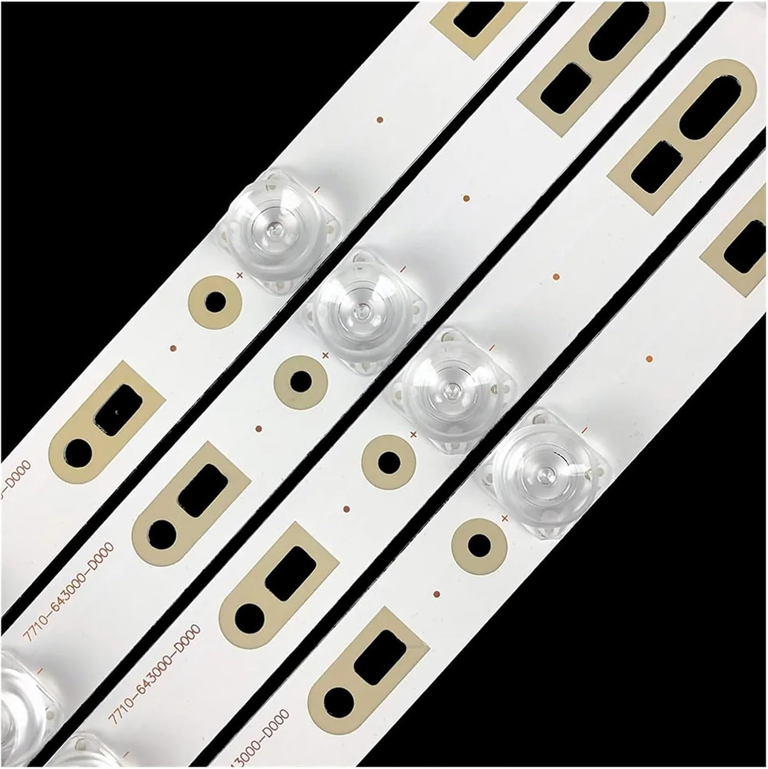 9Pcs 431Mm 3V Tv Led Backlight Strip for Sky/Wor.Th 43Inch CRH-A43353505014ANREV1.2B SW43D05-ZC14CG-06 43E390E 43E386E 43B800S image number 2