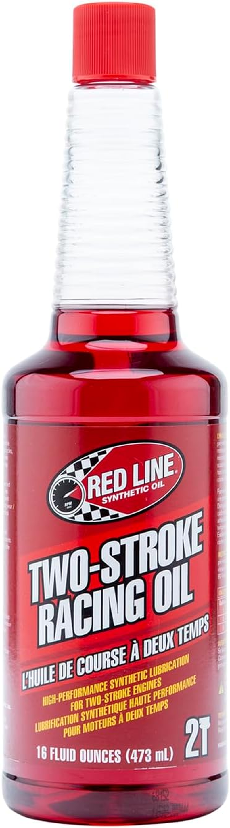 Red Line RED40603 2-Stroke Racing Motor Oil - 16 Oz. image number 1