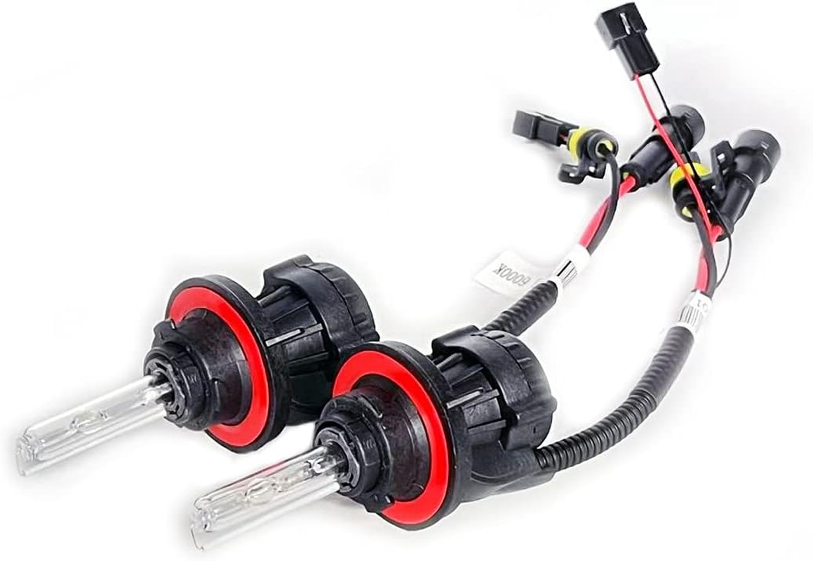 H13 9008 Bi-Xenon HID Bulbs 35W Super Bright Dual Hi/Lo Headlight Bulb Replacement, 8000K Ice Blue, Pack of 2 image number 7