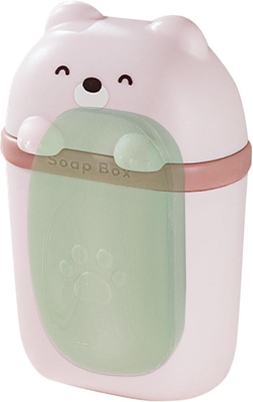 Shampoo Bar Holder Travel Case - Cleaner Bar Soap Holder,Efficient Draining Hole Design Shampoo Bar Holder for Gym