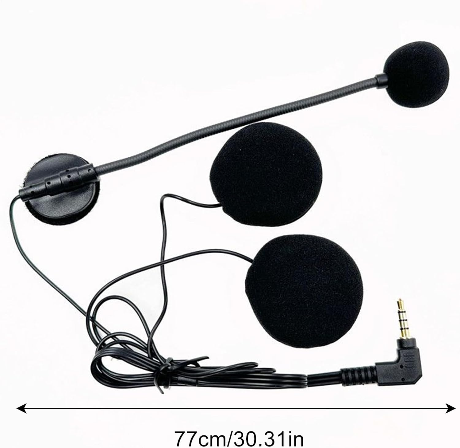 Motorcycle Helmet Headset,Headphones for Motorcycle Helmet | High-Definition Audio Modular Communication System for Powersports Riding Adventure Touring Snowmobile Racing image number 6