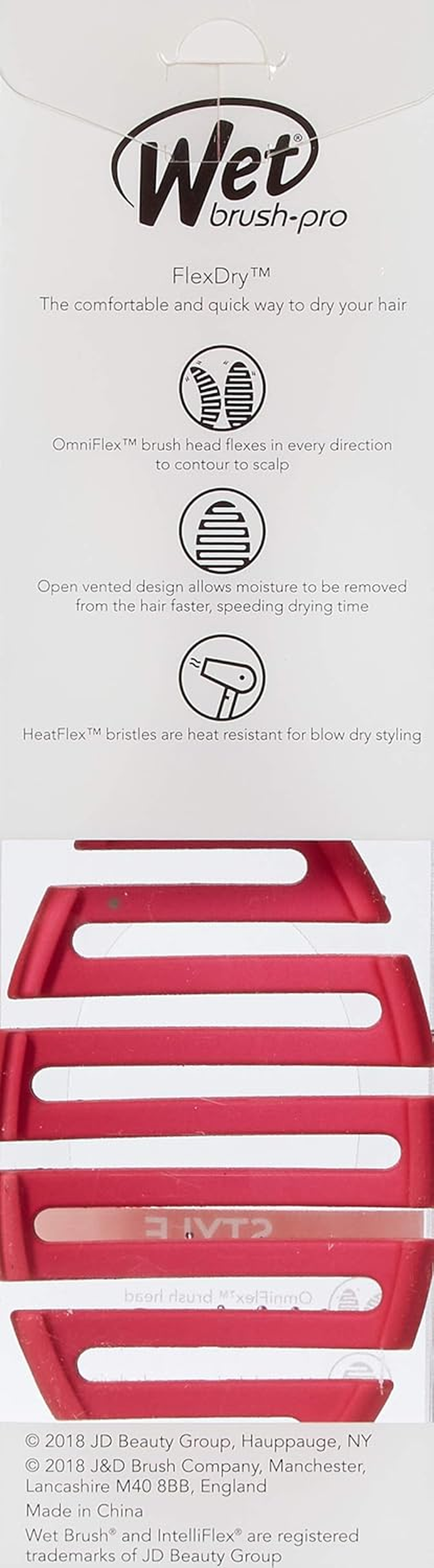 Wetbrush Flex Dry Heat Flex Detangle Brush image number 5