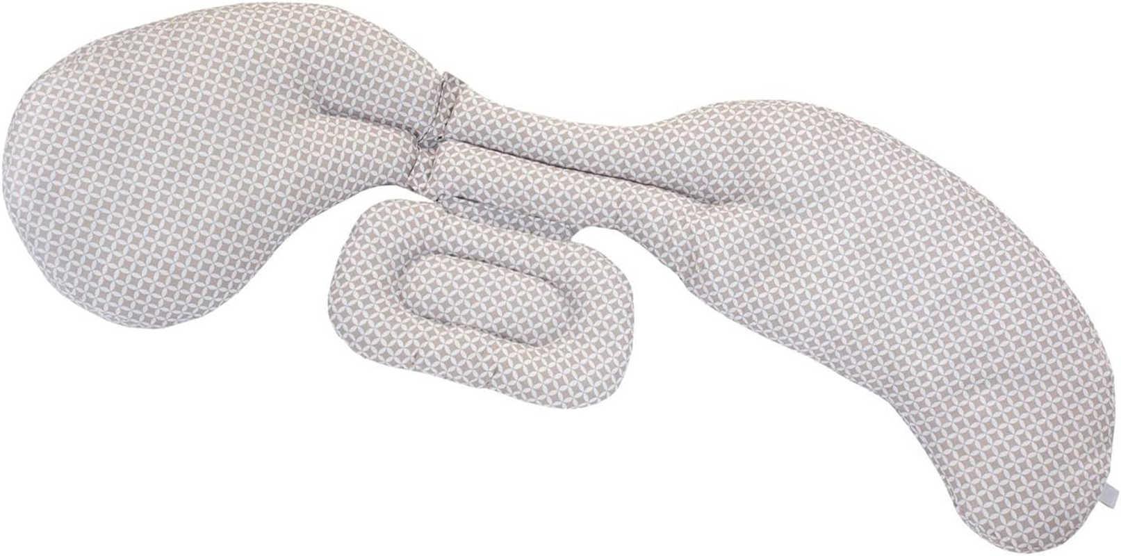 Boppy Full Body Pregnancy Pillow, Sand Geo Circle image number 3