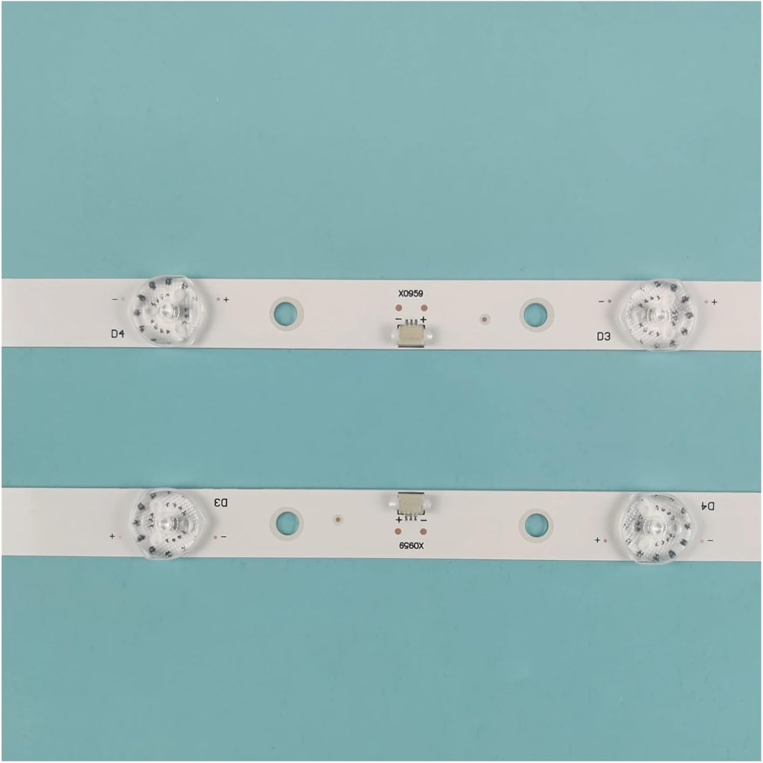 2PCS 6LED TV Backlight Strips for B-BK 32LEM-1059/T2C 32LEX-5043/T2C 32LEX-7143/TS2C JS-D-JP32DM-061EC (80510) E32DM1000 MS-L2082 image number 1