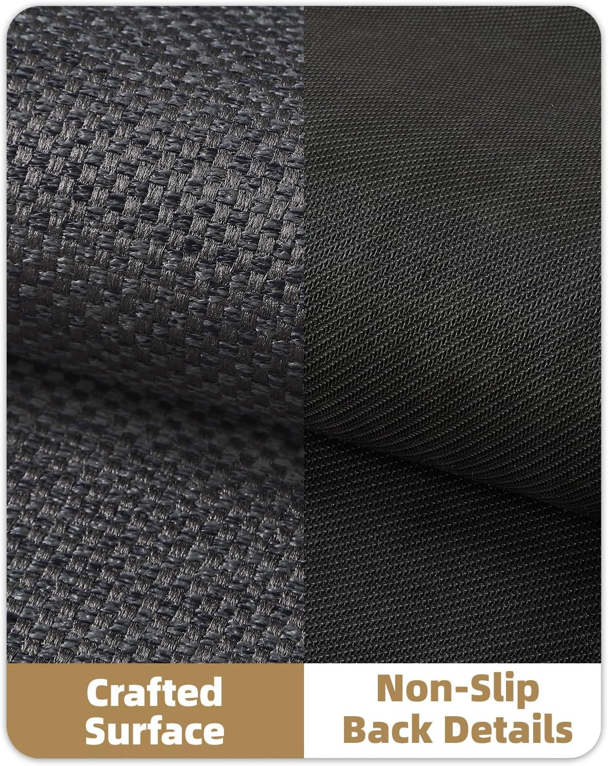 Color&Geometry Door Mat 24"X40", Front Door Mat Indoor Rugs for Entryway Non Slip Washable Absorbent Low-Profile inside Mat Entry Mat Entry Rug Indoor Entrance, Grey image number 2