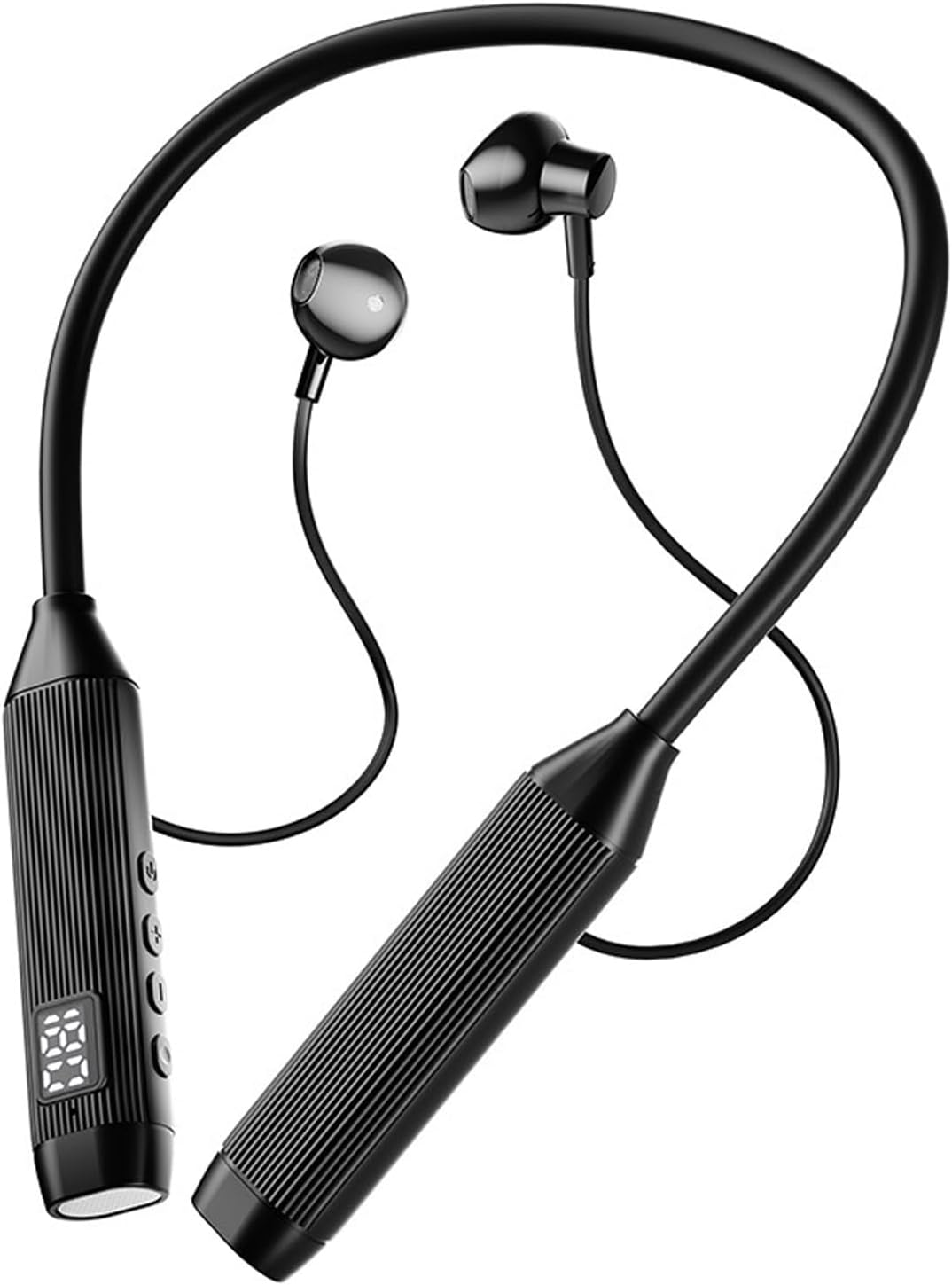 Around Neck Headphones - around Neck Earbuds - Sport Neckband Headphones Hiking, Running, Workout image number 2