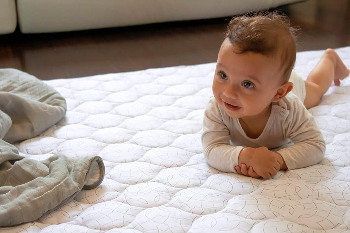 Babyhood Baby Play Mat, Grey Pattern