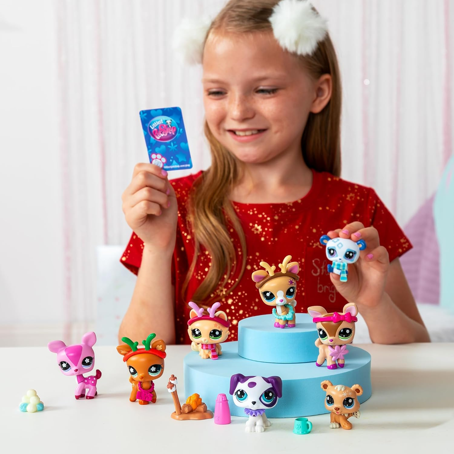 Littlest Pet Shop Advent Calendar Christmas 2024, Littlest Pet Shop Toy LPS Gen 7, 2024 Christmas Advent Toy Calendar, with 24 Authentic Figures, Girls, Boys, Kidult image number 6