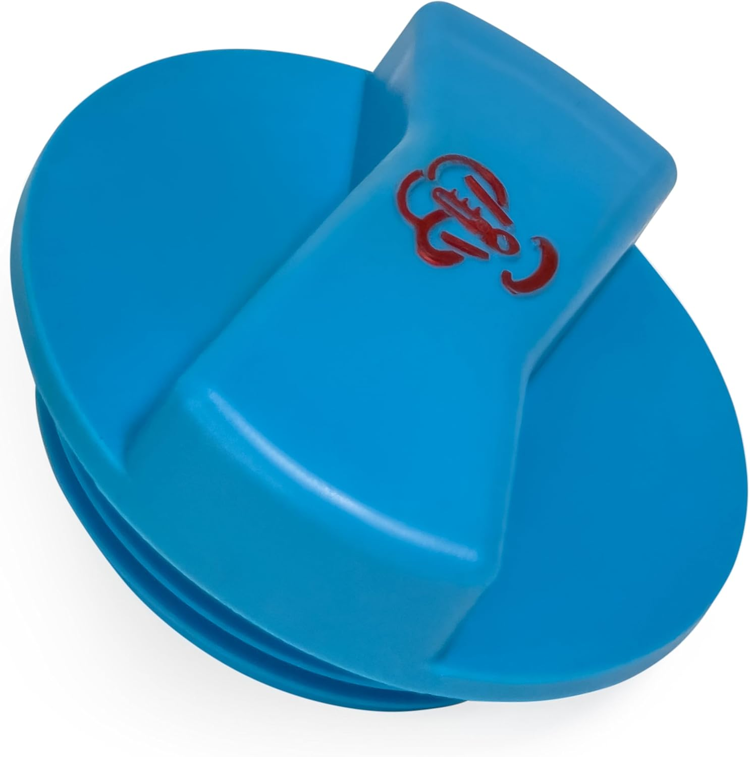 Click&Fit Blue Coolant Overflow Reservoir Cap Compatible with Audi 2000-2012, VW 1999-2012 Engine Antifreeze Expansion Tank Lid 1J0121321B, 3B0121321, Thread Dia 2.42In (61.8 Mm) image number 2