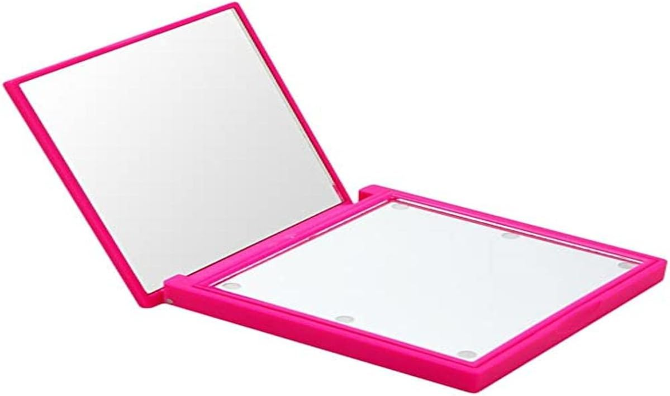 FLO LED COMPACT MIRROR PINK