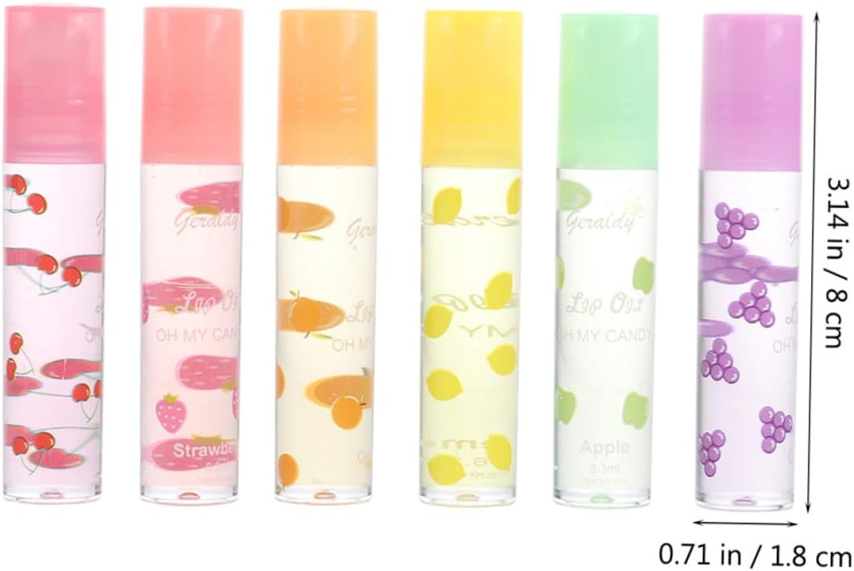 ARTSEWPLY 4Pcs Fruit-Flavored Moisturizing Lip Pomade Set Natural Lip Gloss Hydrating Suitable for Daily Makeup image number 1