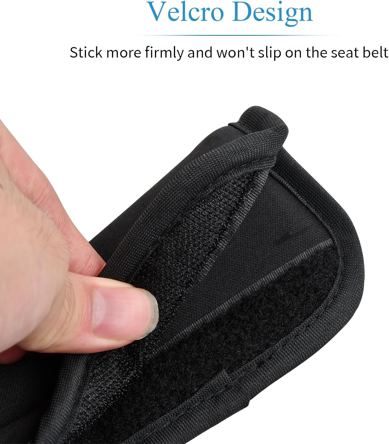 Shoulder Strap Covers for Stroller Baby 2 Pieces Baby Stroller Car Seat Strap Covers Universal, Seat Belt Pads for Kids, Car Seatbelt Strap Covers, Pushchair Strap Covers, Soft Seat Belt Cushion image number 4