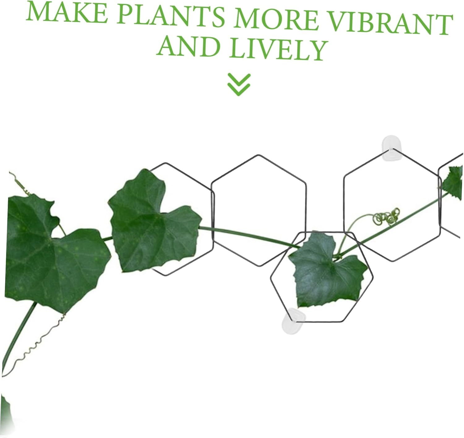 Parliky Plant Chain Trellis Garden Trellis for Climbing Plants Support Outdoor Support Unique Rack Garden Supplies image number 1