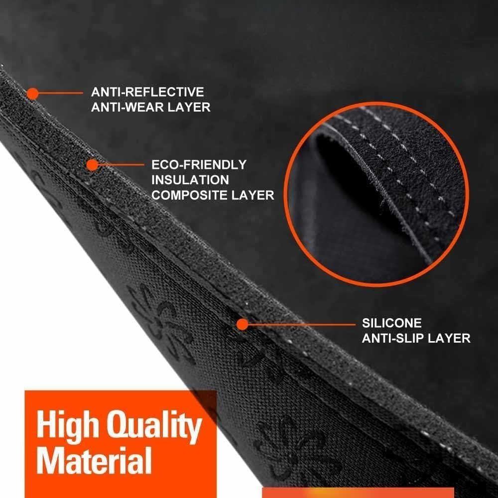 Dash Mat Non-Slip Pad Cover Fit for Toyota Prado 250 Series 2024-2025 Interior Accessories image number 6